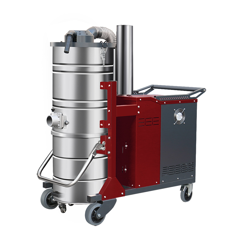 海西坦洁380V 双桶手动反吹工业吸尘器X8系列